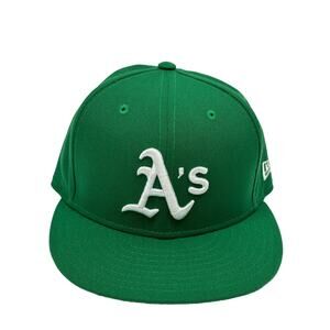 Oakland A’s New Era 59FIFTY Fitted Hat Kelly Green 7 1/8